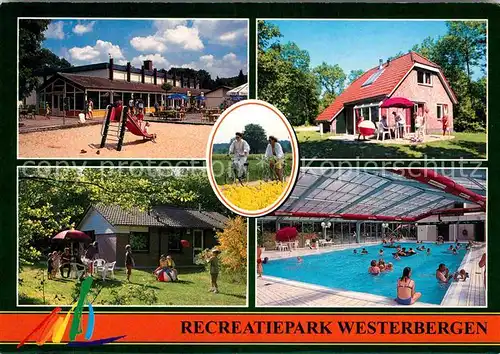 AK / Ansichtskarte Echten Recreatiepark Westerbergen Spielplatz Schwimmbad