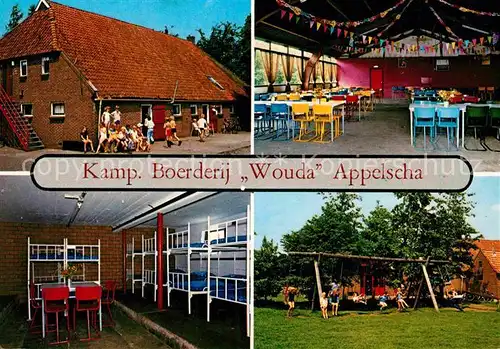 AK / Ansichtskarte Appelscha Kampeerboerderij Wouda Details Kat. Niederlande