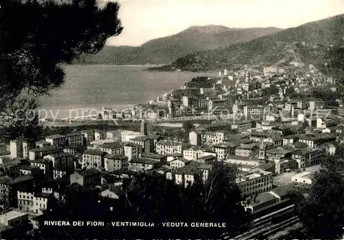 AK / Ansichtskarte Ventimiglia Veduta generale Riviera dei Fiori Kat. Menton