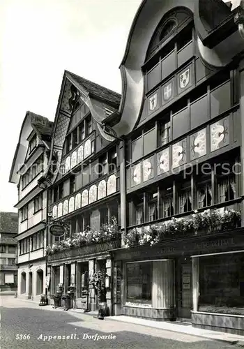 AK / Ansichtskarte Appenzell IR Dorfpartie Kat. Appenzell