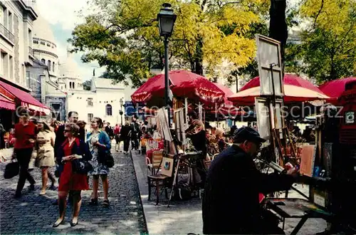 AK / Ansichtskarte Paris Platz du Tertre Kat. Paris