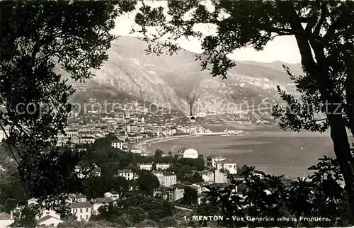 AK / Ansichtskarte Menton Alpes Maritimes Panorama  Kat. Menton