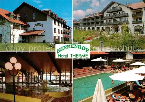 AK / Ansichtskarte Bad Griesbach Rottal Birkenhof Hotel Therme Thermalbad Kat. Bad Griesbach i.Rottal