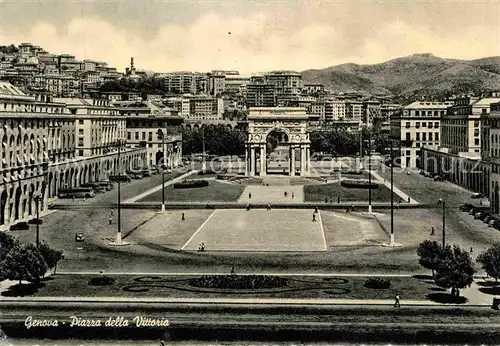 AK / Ansichtskarte Genova Genua Liguria Piazza della Vittoria Siegesplatz Kat. Genova