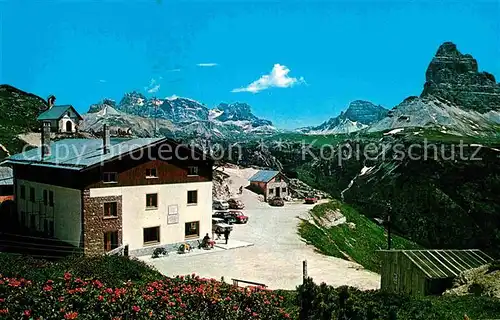 AK / Ansichtskarte Dolomiten Rifugio Monte Piana Kat. Italien