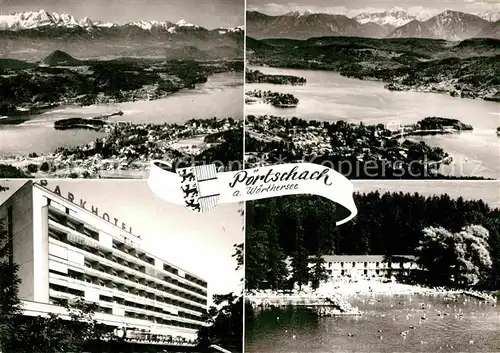 AK / Ansichtskarte Poertschach Woerthersee Fliegeraufnahme  Kat. Poertschach Woerther See Kaernten