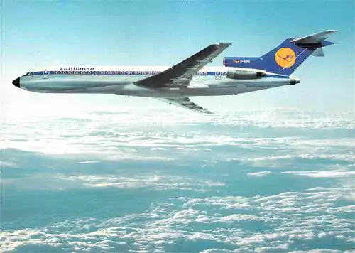 AK / Ansichtskarte Lufthansa Europa Jet B 727 Kat. Flug