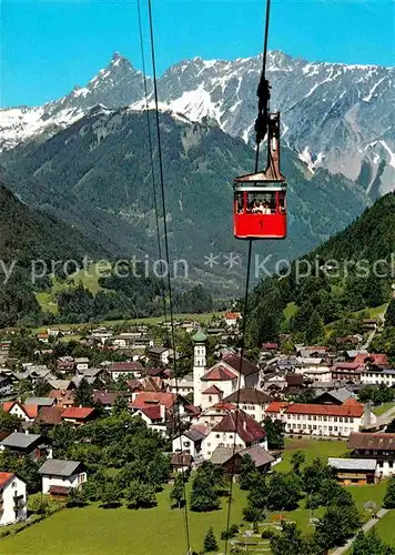 AK / Ansichtskarte Seilbahn Montafoner Hochjochbahn Schruns Zimba  Kat. Bahnen
