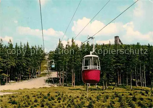 AK / Ansichtskarte Seilbahn Wurmberg Braunlage  Kat. Bahnen