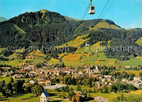 AK / Ansichtskarte Seilbahn Horn Kitzbuehel Hahnenkamm  Kat. Bahnen