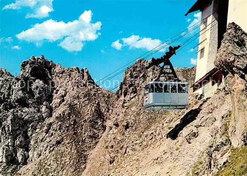 AK / Ansichtskarte Seilbahn Innsbrucker Nordkettenbahn Bergstation  Kat. Bahnen