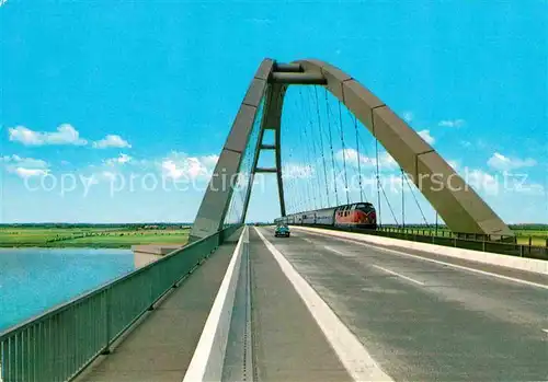 AK / Ansichtskarte Bruecken Bridges Ponts Fehmarnsund Bruecke Insel Fehmarn 