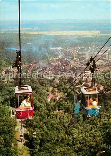 AK / Ansichtskarte Seilbahn Thale Harz  Kat. Bahnen