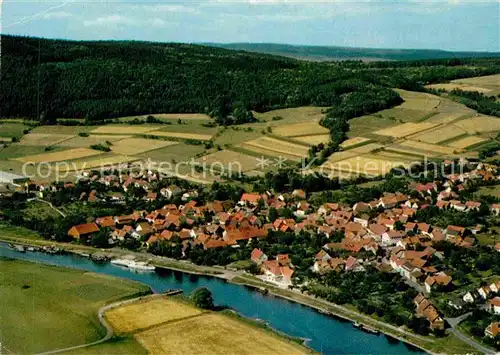 AK / Ansichtskarte Oedelsheim Fliegeraufnahme Kat. Oberweser