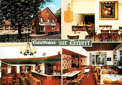 AK / Ansichtskarte Davensberg Gast und Waldwirtschaft Haverkamp Gasthaus zur Davert Kat. Ascheberg