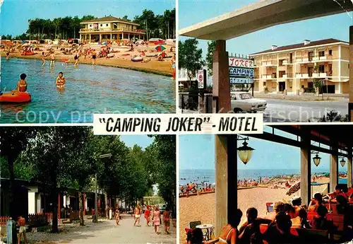 AK / Ansichtskarte Cavallino Venezia Camping Joker Motel Strand Restaurant Bungalows Kat. 