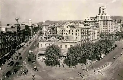 AK / Ansichtskarte Barcelona Cataluna Rincon de la Plaza Cataluna y Pelayo Kat. Barcelona