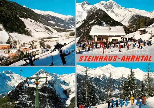 AK / Ansichtskarte Cadipietra Steinhaus Skizentrum Klausberg Berggasthof Wintersportplatz Alpen Kat. Bozen Suedtirol