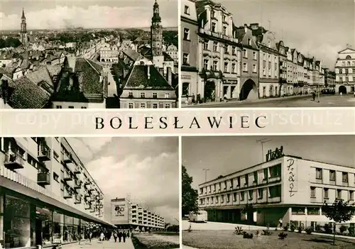 AK / Ansichtskarte Boleslawiec Bunzlau Hotel Piast Rynek Widok ogolny Kat. Boleslawiec