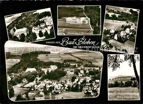 AK / Ansichtskarte Bad Steben Fliegeraufnahme Sanatorium  Kat. Bad Steben