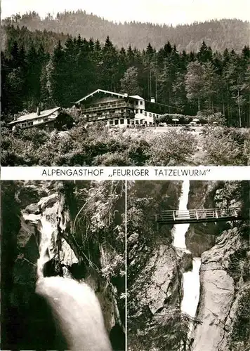 AK / Ansichtskarte Oberaudorf Alpengasthof Feuriger Tatzelwurm Kat. Oberaudorf