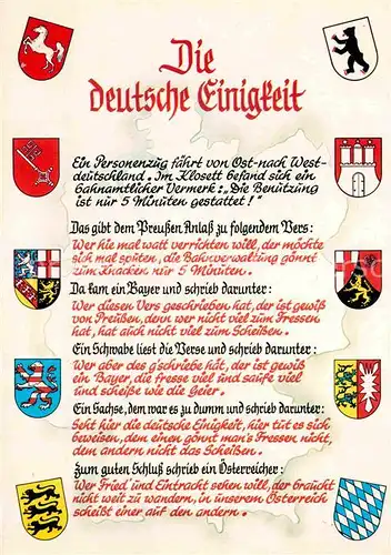 AK / Ansichtskarte Wappen Deutschland Bayern Schwaben Sachsen  Kat. Heraldik