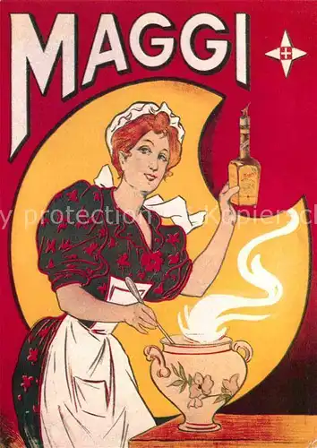 AK / Ansichtskarte Werbung Reklame Maggi 1920 Kat. Werbung