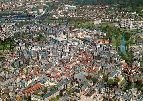 AK / Ansichtskarte Marburg Lahn Fliegeraufnahme Kat. Marburg