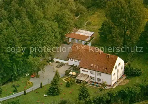 AK / Ansichtskarte Bevern Holzminden Hotel Kupferschmiede Fliegeraufnahme Kat. Bevern