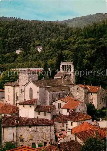 AK / Ansichtskarte Genolhac Eglise et la Tour Kat. Genolhac