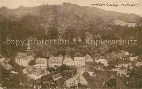 AK / Ansichtskarte Wirsberg Ortsansicht mit Kirche Kat. Wirsberg