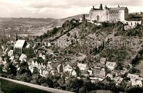 AK / Ansichtskarte Kulmbach Stadtblick mit Plassenburg Kat. Kulmbach