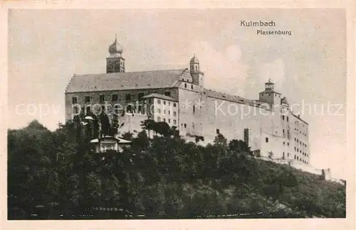 AK / Ansichtskarte Kulmbach Plassenburg Kat. Kulmbach