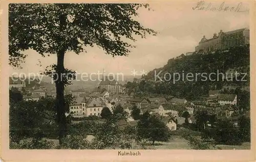 AK / Ansichtskarte Kulmbach Panorama mit Plassenburg Kat. Kulmbach