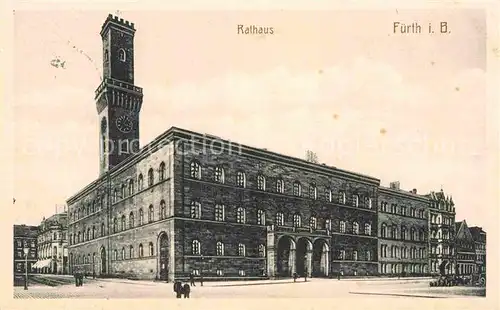 AK / Ansichtskarte Fuerth Bayern Rathaus Kat. Fuerth