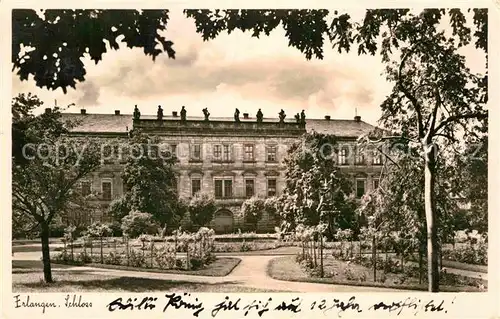 AK / Ansichtskarte Erlangen Schloss  Kat. Erlangen