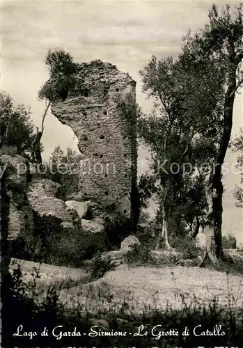 AK / Ansichtskarte Sirmione Le Grotte di Catullo