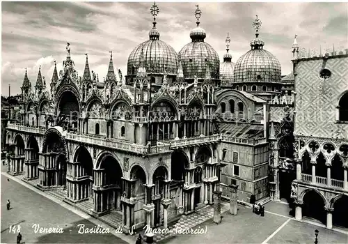 AK / Ansichtskarte Venezia Venedig Basilica di S. Marco Kat. 