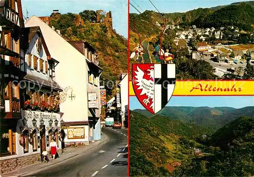 AK / Ansichtskarte Altenahr mit Burg Are Seilbahn und Langfigtal Kat. Altenahr