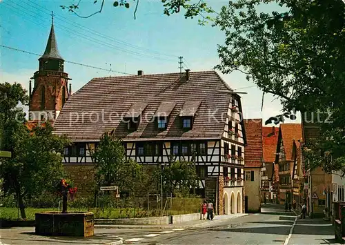 AK / Ansichtskarte Dornstetten Wuerttemberg Fachwerk Kat. Dornstetten