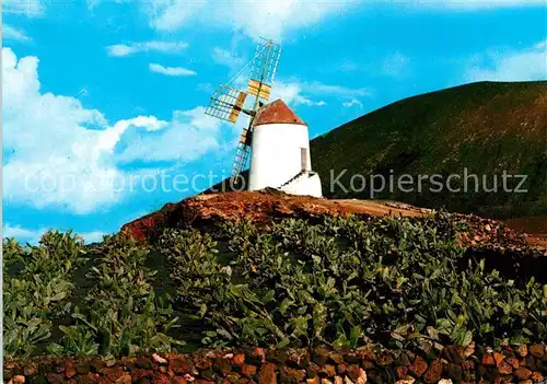 AK / Ansichtskarte Lanzarote Kanarische Inseln Windmuehle