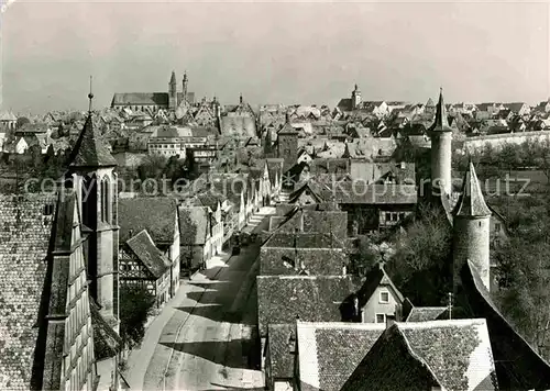 AK / Ansichtskarte Rothenburg Tauber Spitalgasse Kat. Rothenburg ob der Tauber