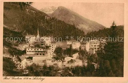 AK / Ansichtskarte Bad Gastein Teilansicht Kurort Kat. Bad Gastein