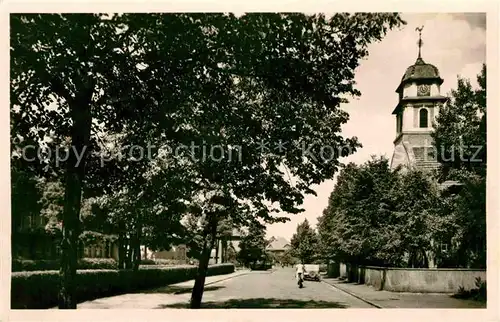 AK / Ansichtskarte Lautawerk Katholische Kirche und Feierabendheim Kat. Lauta Hoyerswerda