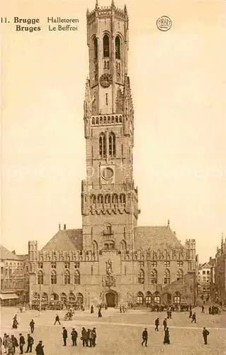 AK / Ansichtskarte Bruges Flandre Le Beffroi Glockenturm Kat. 
