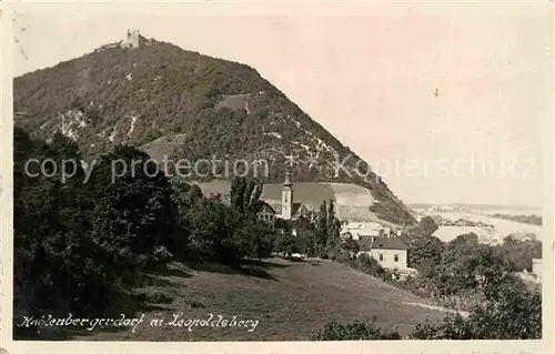 AK / Ansichtskarte Kahlenbergerdorf Wien mit Leopoldsberg Kat. Wien