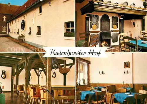 AK / Ansichtskarte Lippramsdorf Hotel Restaurant Kusenhorster Hof Gastraeume Kat. Haltern am See