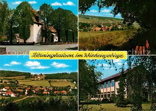 AK / Ansichtskarte Boerninghausen Teilansichten Panorama Kat. Preussisch Oldendorf