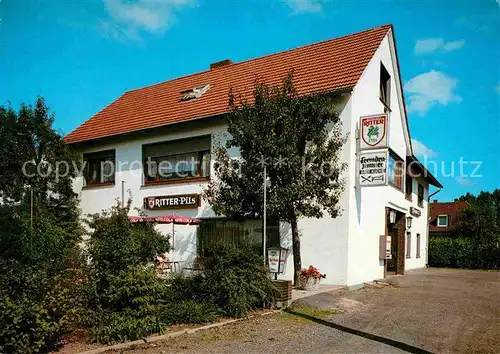 AK / Ansichtskarte Preussisch Oldendorf Pension Restaurant Ritterklause Kat. Preussisch Oldendorf