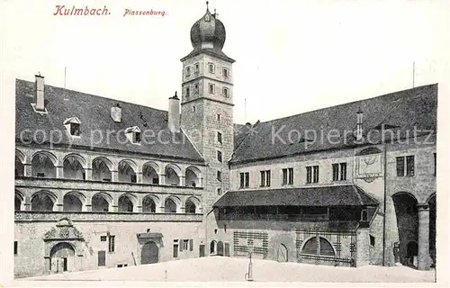 AK / Ansichtskarte Kulmbach Plassenburg Kat. Kulmbach